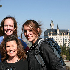 Explorica Students at Neuchwanstein Castle Germany